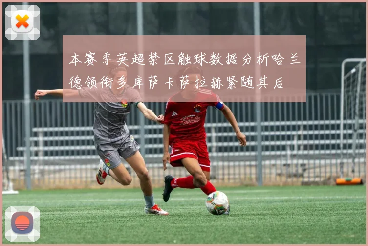 本赛季英超禁区触球数据分析哈兰德领衔多库萨卡萨拉赫紧随其后
